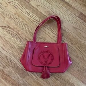 Valentino Pink Shoulder Bag with Tassel